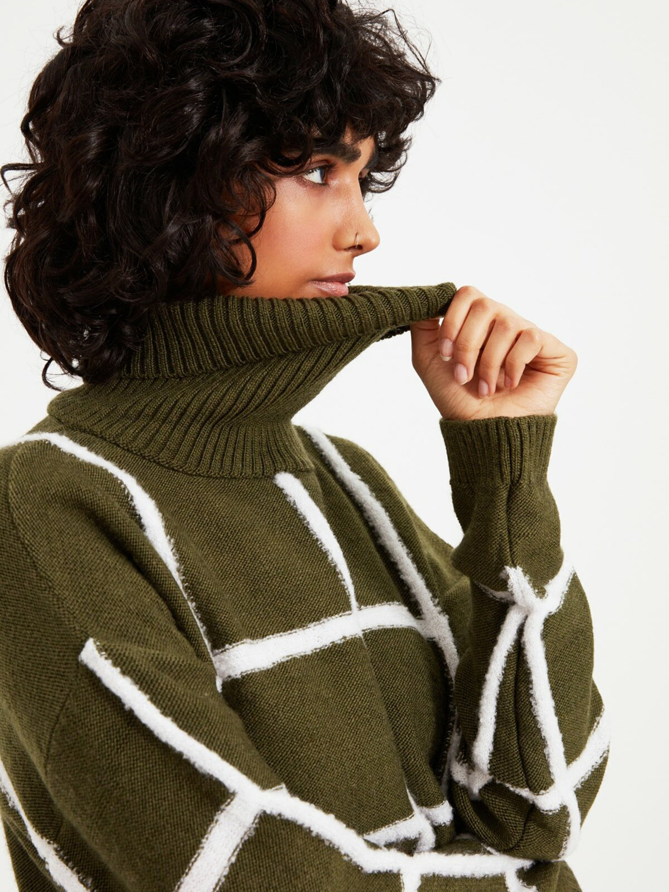 Джемпер Trendyol модель TWOAW22KZ0257/Haki Фото