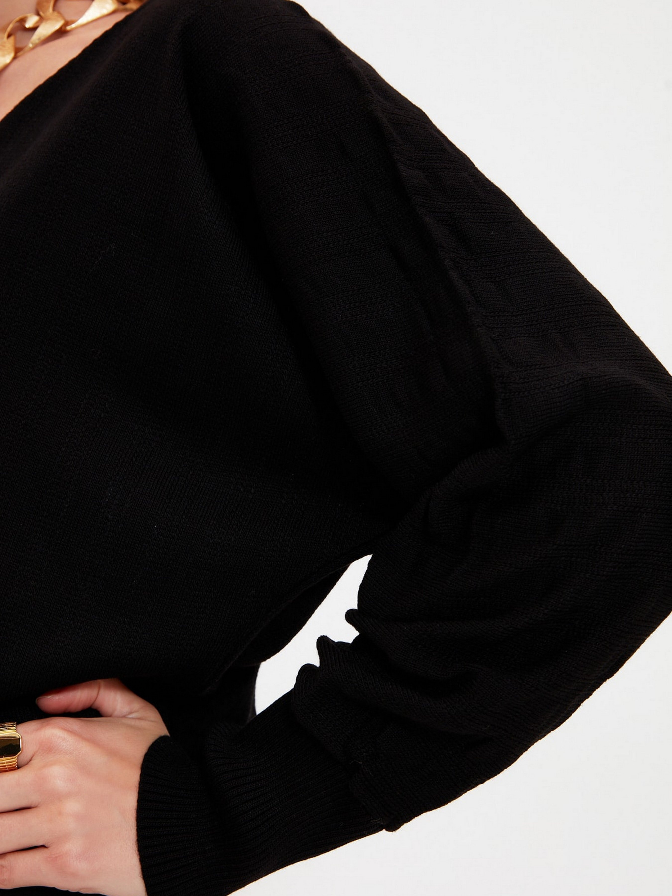 Джемпер Trendyol модель TWOAW22KZ0215/Siyah Фото