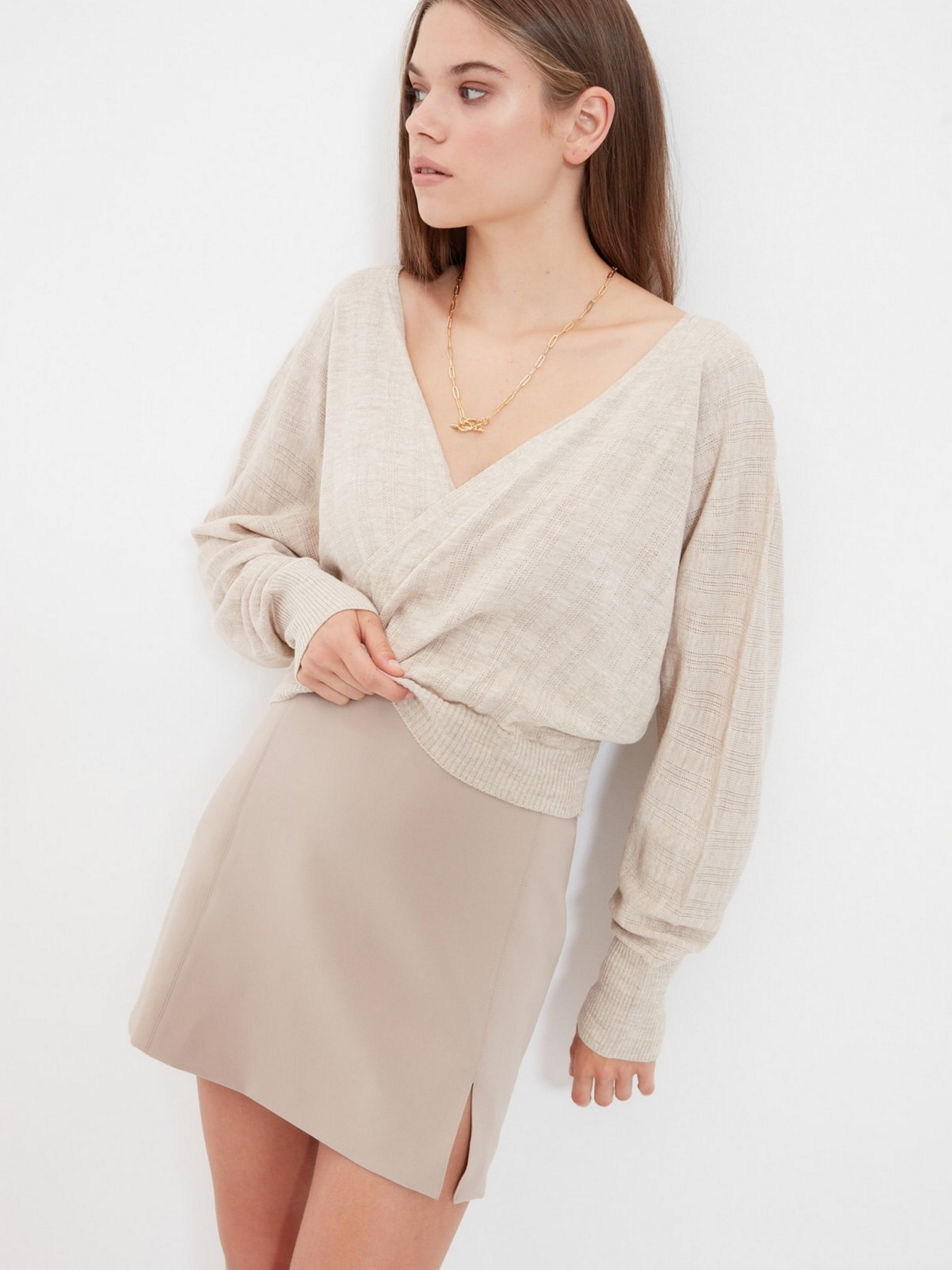 Джемпер Trendyol модель TWOAW22KZ0215/Tas Фото