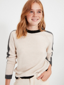 Джемпер Trendyol модель TWOAW22KZ0222/Tas Джемпер Trendyol модель TWOAW22KZ0222/Tas Фото