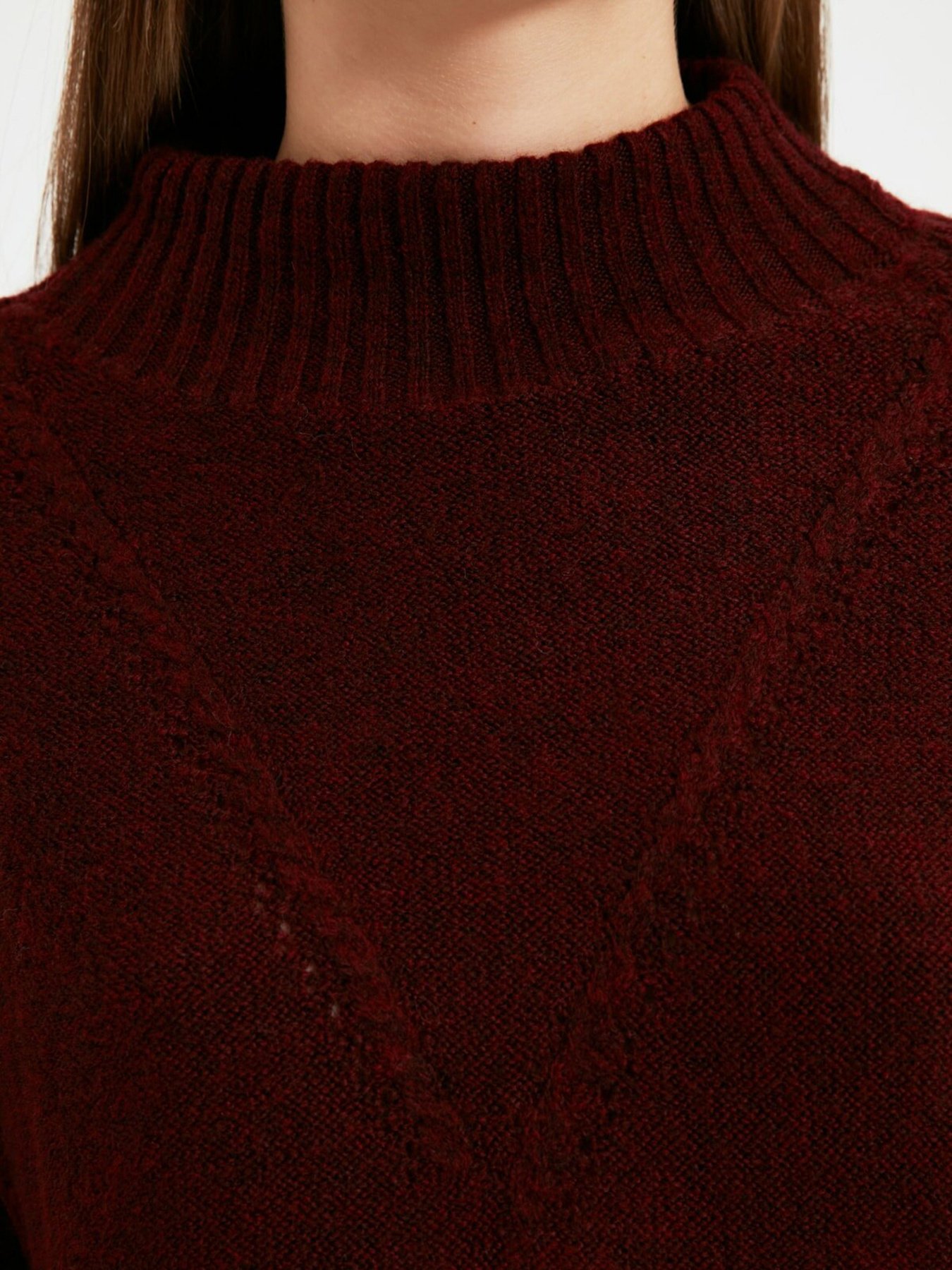 Джемпер Trendyol модель TWOAW22KZ0260/Bordo Фото