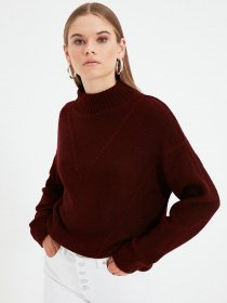 Джемпер Trendyol модель TWOAW22KZ0260/Bordo Фото