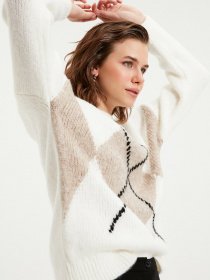 Джемпер Trendyol модель TWOAW22KZ0263/Ekru Фото