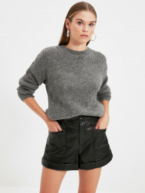 Джемпер Trendyol модель TWOAW22KZ0266/Antrasit Джемпер Trendyol модель TWOAW22KZ0266/Antrasit Фото