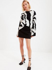 Джемпер Trendyol модель TWOAW22KZ0229/Siyah Джемпер Trendyol модель TWOAW22KZ0229/Siyah Фото