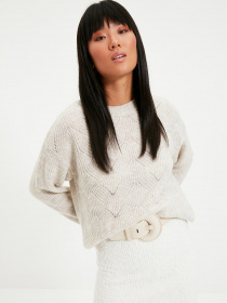 Джемпер Trendyol модель TWOAW22KZ0266/Ekru Фото