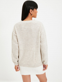 Джемпер Trendyol модель TWOAW22KZ0266/Ekru Фото