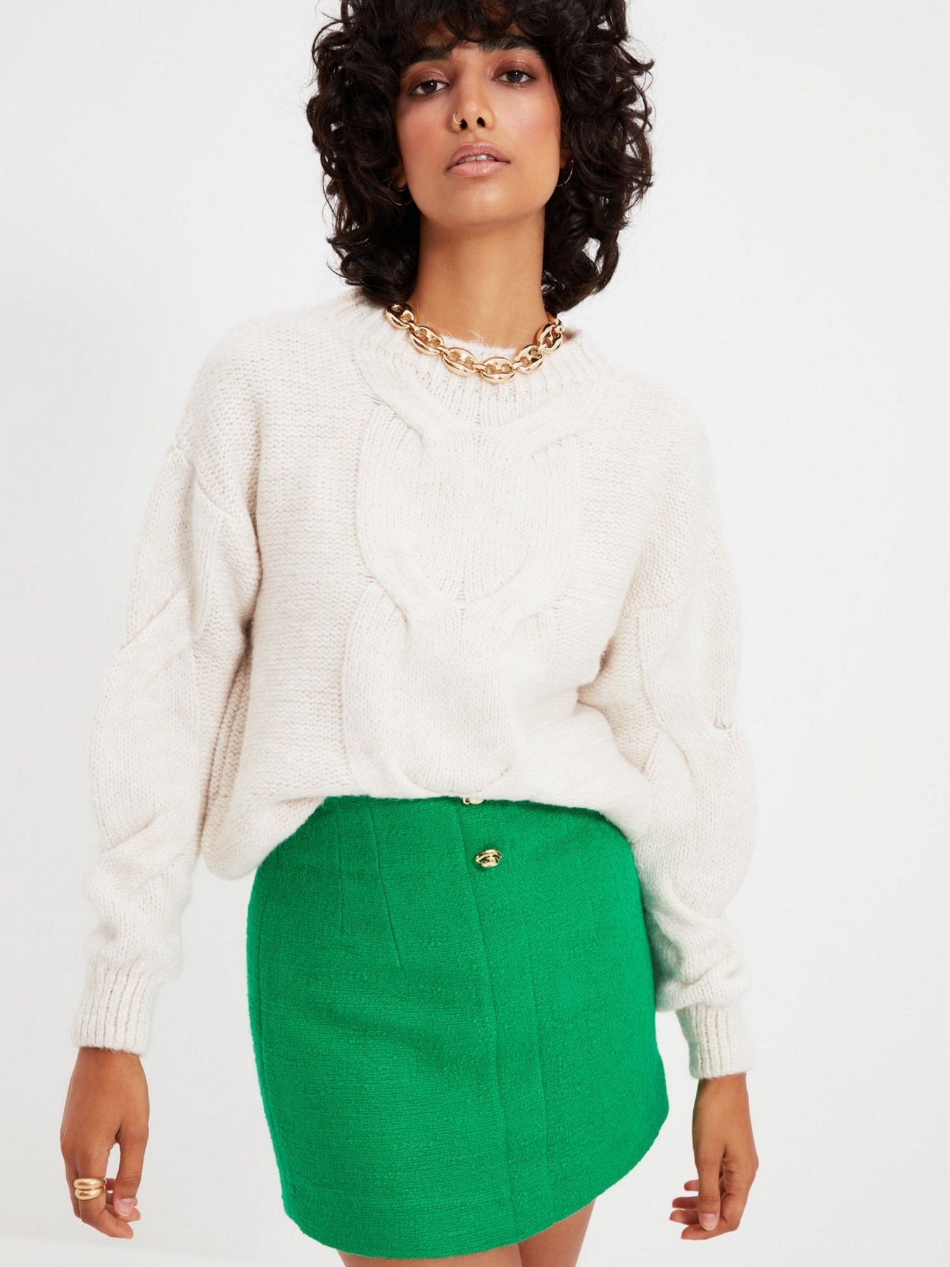 Джемпер Trendyol модель TWOAW22KZ0230/Bej Джемпер Trendyol модель TWOAW22KZ0230/Bej Фото