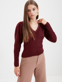 Джемпер Trendyol модель TWOAW22KZ0237/Bordo Фото