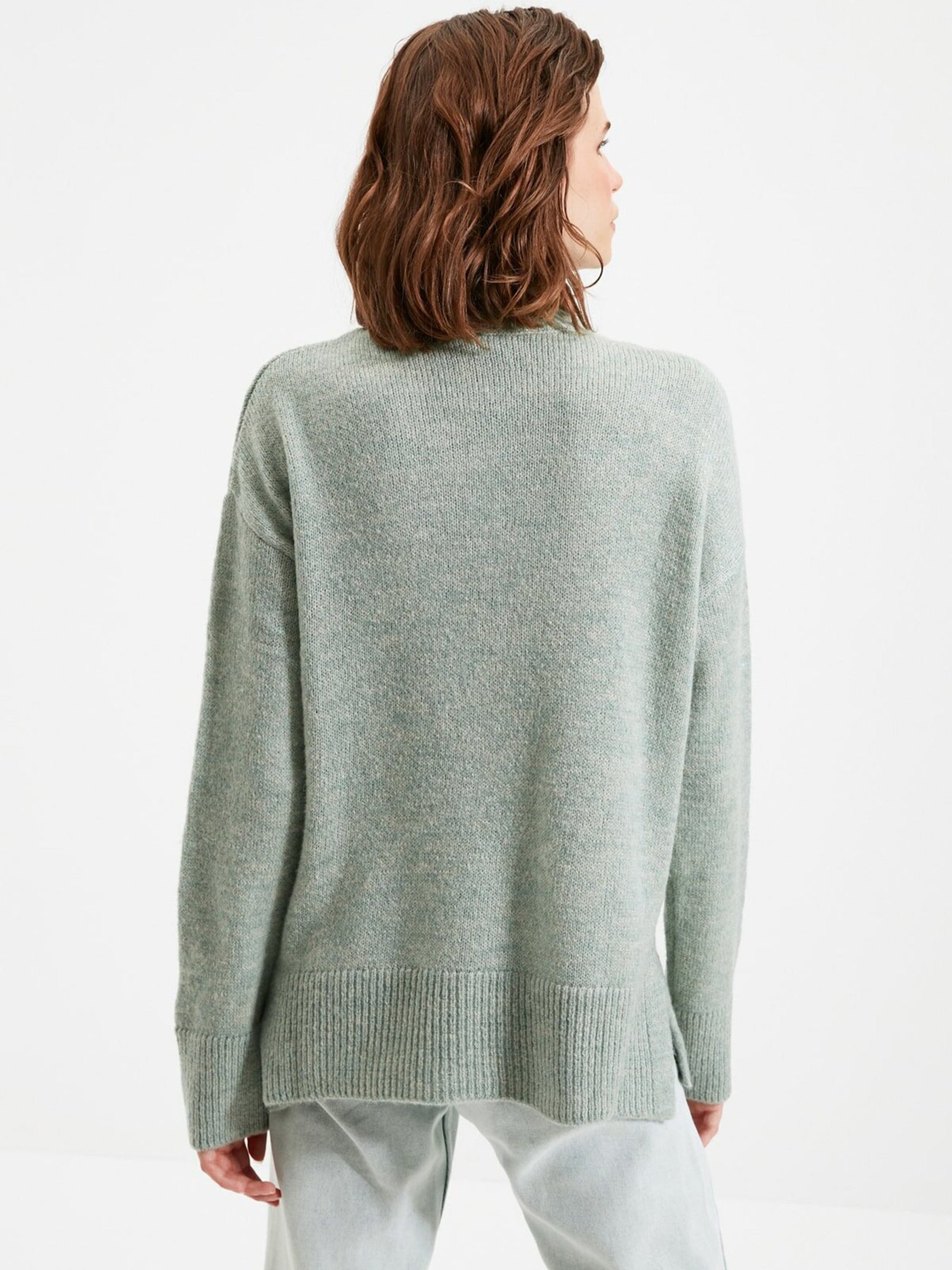 Джемпер Trendyol модель TWOAW22KZ0271/Mint Фото