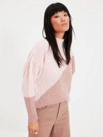Джемпер Trendyol модель TWOAW22KZ0238/Pudra Фото
