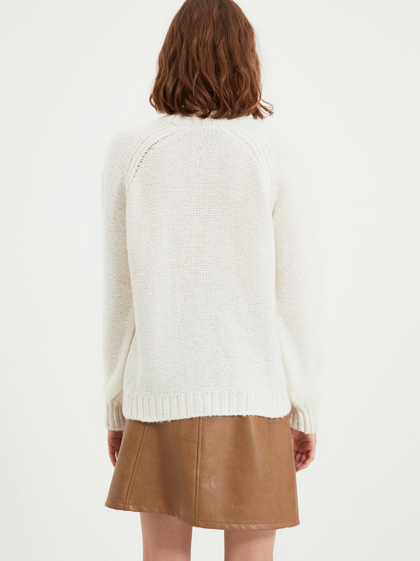 Джемпер Trendyol модель TWOAW22KZ0275/Ekru Джемпер Trendyol модель TWOAW22KZ0275/Ekru Фото