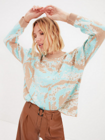 Джемпер Trendyol модель TWOAW22KZ0239/Bej Джемпер Trendyol модель TWOAW22KZ0239/Bej Фото