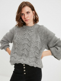 Джемпер Trendyol модель TWOAW22KZ0275/Gri Фото