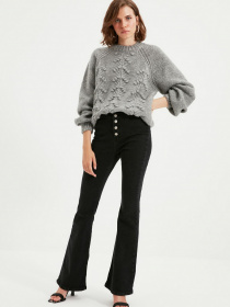 Джемпер Trendyol модель TWOAW22KZ0275/Gri Фото