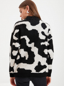 Джемпер Trendyol модель TWOAW22KZ0244/Siyah Джемпер Trendyol модель TWOAW22KZ0244/Siyah Фото