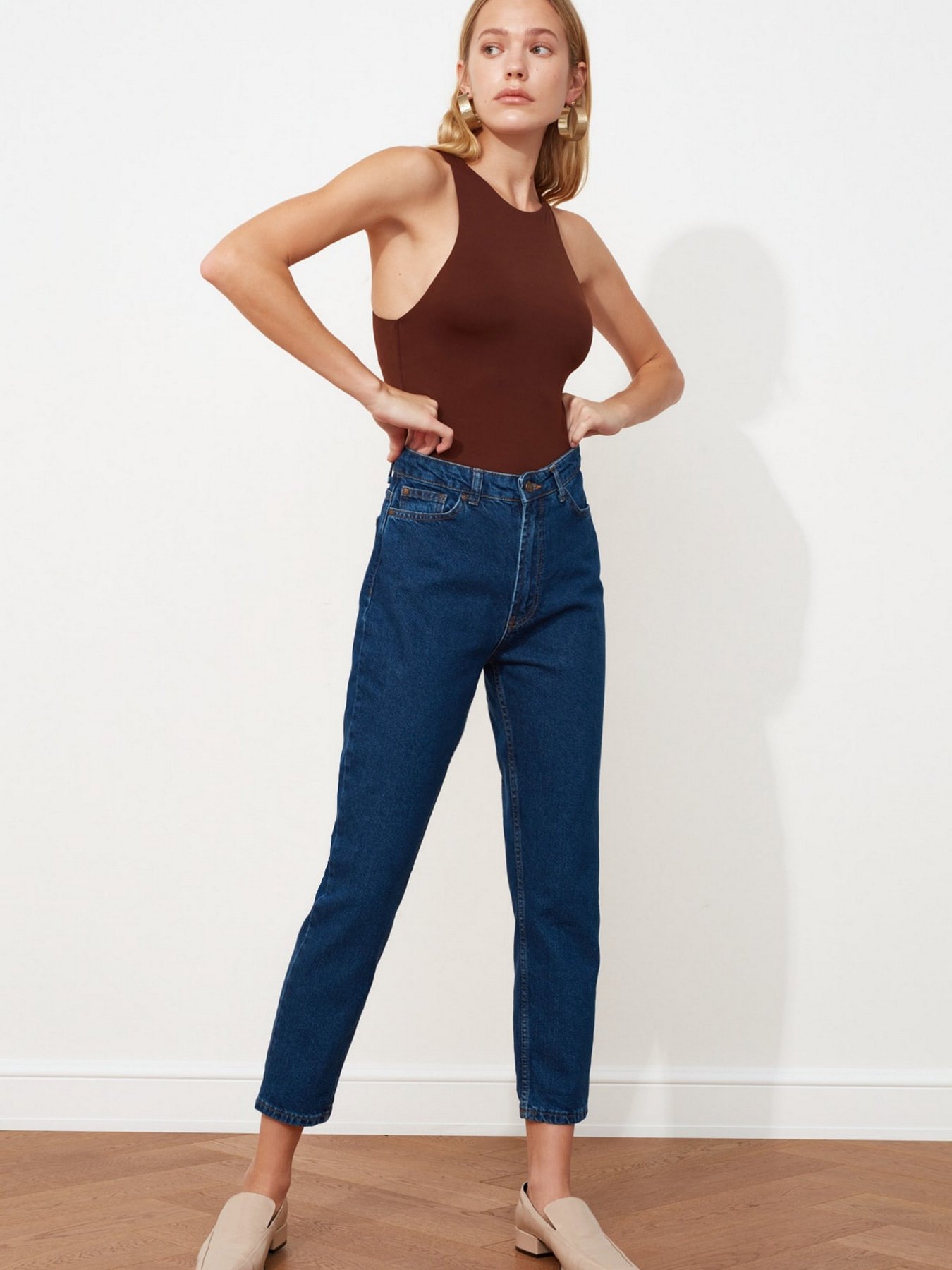 Джинси Trendyol модель TWOAW20JE0129/Indigo Джинси Trendyol модель TWOAW20JE0129/Indigo Фото