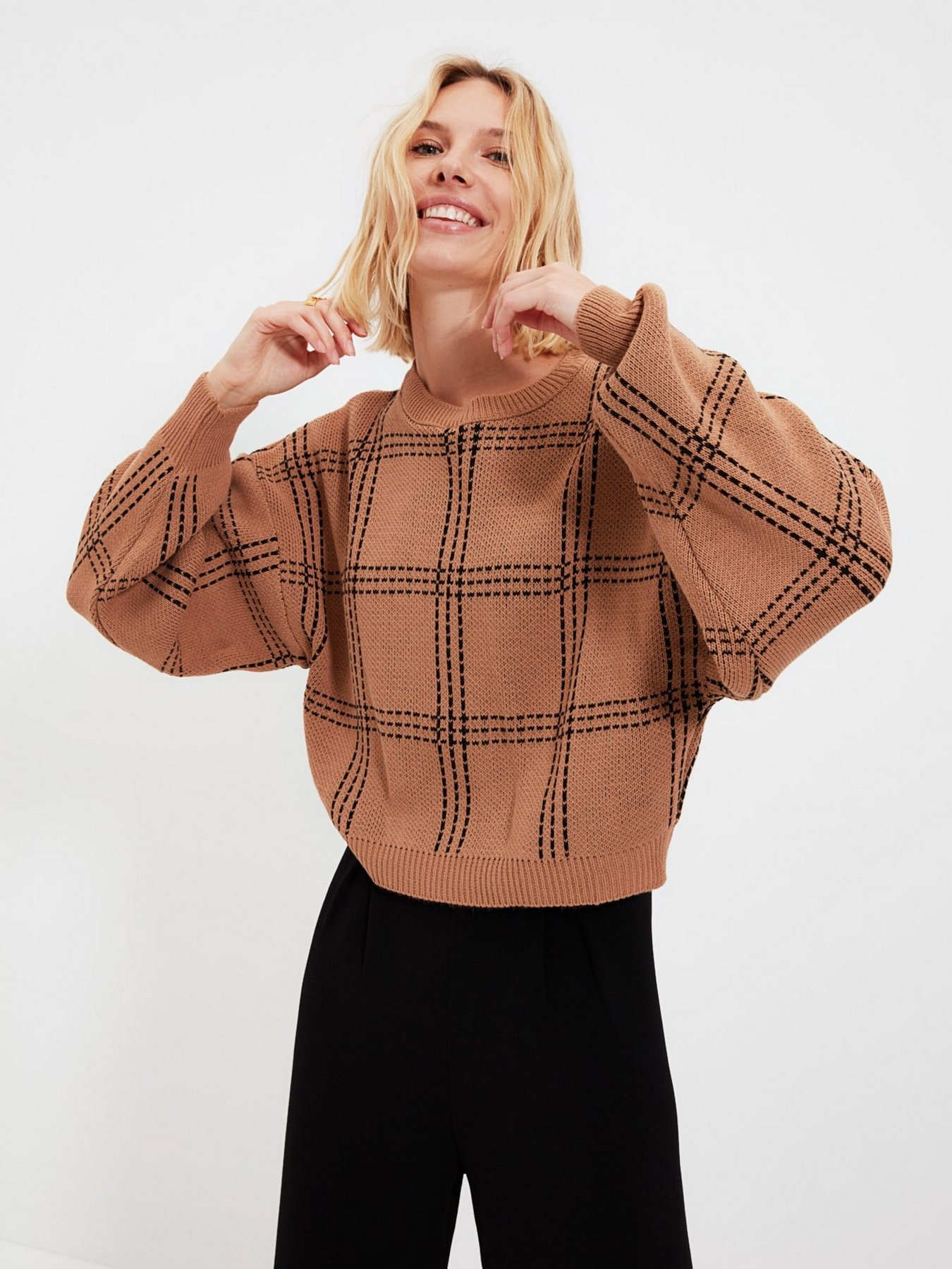 Джемпер Trendyol модель TWOAW22KZ0514/Camel Фото