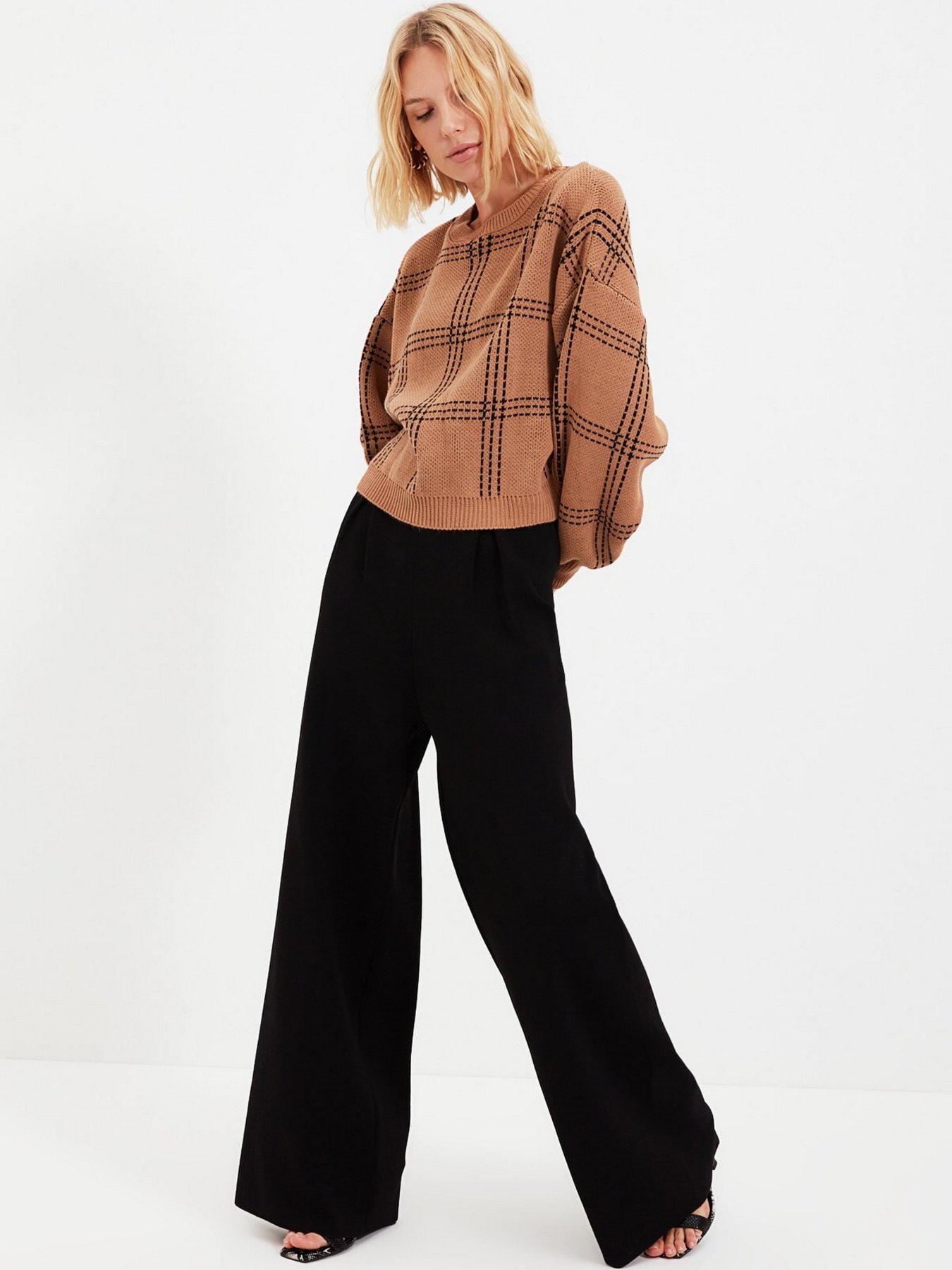 Джемпер Trendyol модель TWOAW22KZ0514/Camel Фото