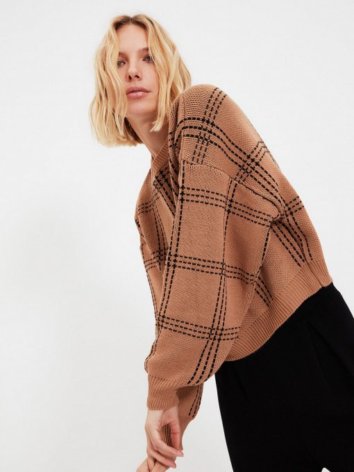 Джемпер Trendyol модель TWOAW22KZ0514/Camel Фото