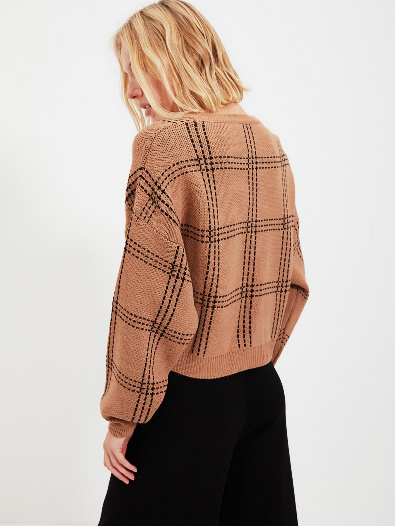 Джемпер Trendyol модель TWOAW22KZ0514/Camel Фото