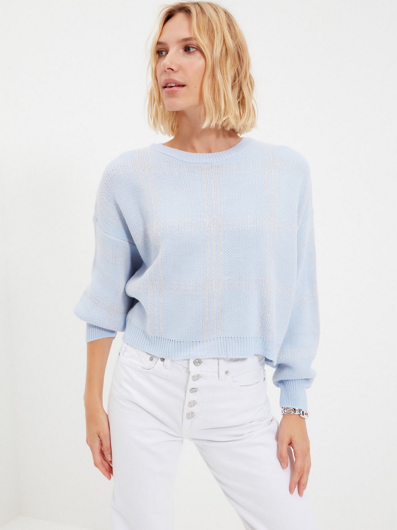 Джемпер Trendyol модель TWOAW22KZ0514/Mavi Фото