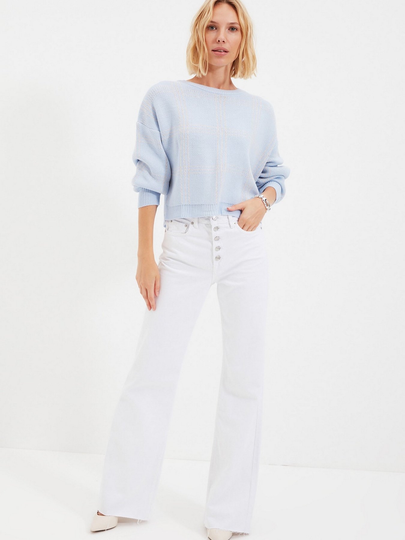 Джемпер Trendyol модель TWOAW22KZ0514/Mavi Фото