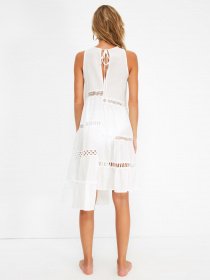 Сукня міді Trendyol модель TBESS21EL3864/Beyaz Фото
