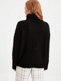 Джемпер Trendyol модель TWOAW22KZ0776/Siyah Джемпер Trendyol модель TWOAW22KZ0776/Siyah Фото