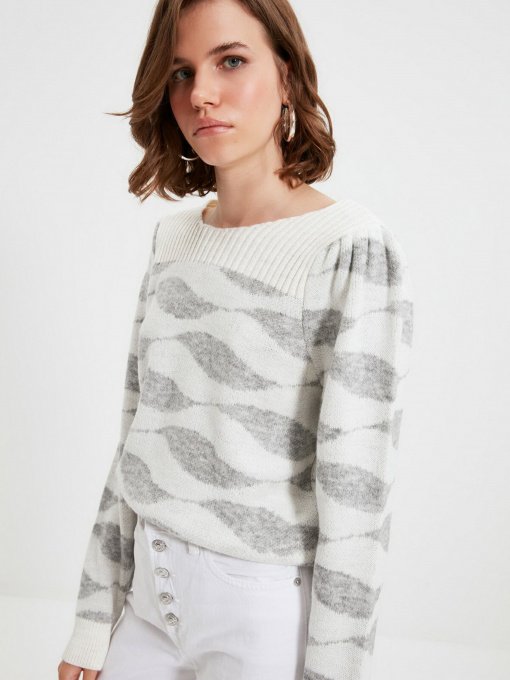 Джемпер Trendyol модель TWOAW22KZ0461/Ekru Фото