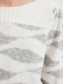 Джемпер Trendyol модель TWOAW22KZ0461/Ekru Джемпер Trendyol модель TWOAW22KZ0461/Ekru Фото