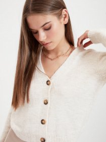 Кардиган Trendyol модель TWOAW22KZ0779/Ekru Фото