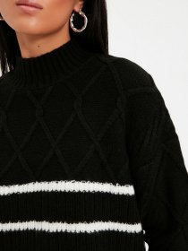 Джемпер Trendyol модель TWOAW22KZ0462/Siyah Фото