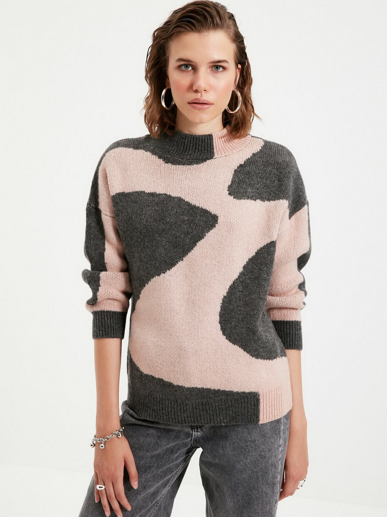 Джемпер Trendyol модель TWOAW22KZ0472/Antrasit Фото