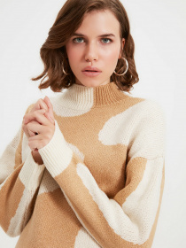 Джемпер Trendyol модель TWOAW22KZ0472/Camel Фото