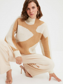 Джемпер Trendyol модель TWOAW22KZ0472/Camel Фото