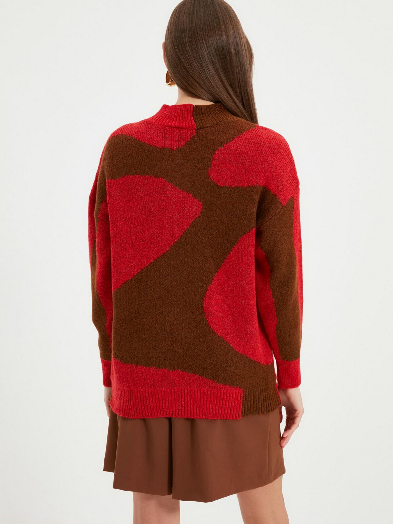 Джемпер Trendyol модель TWOAW22KZ0472/Kiremit Фото