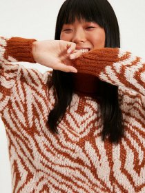 Свитер Trendyol модель TWOAW22KZ0493/Kahverengi Фото