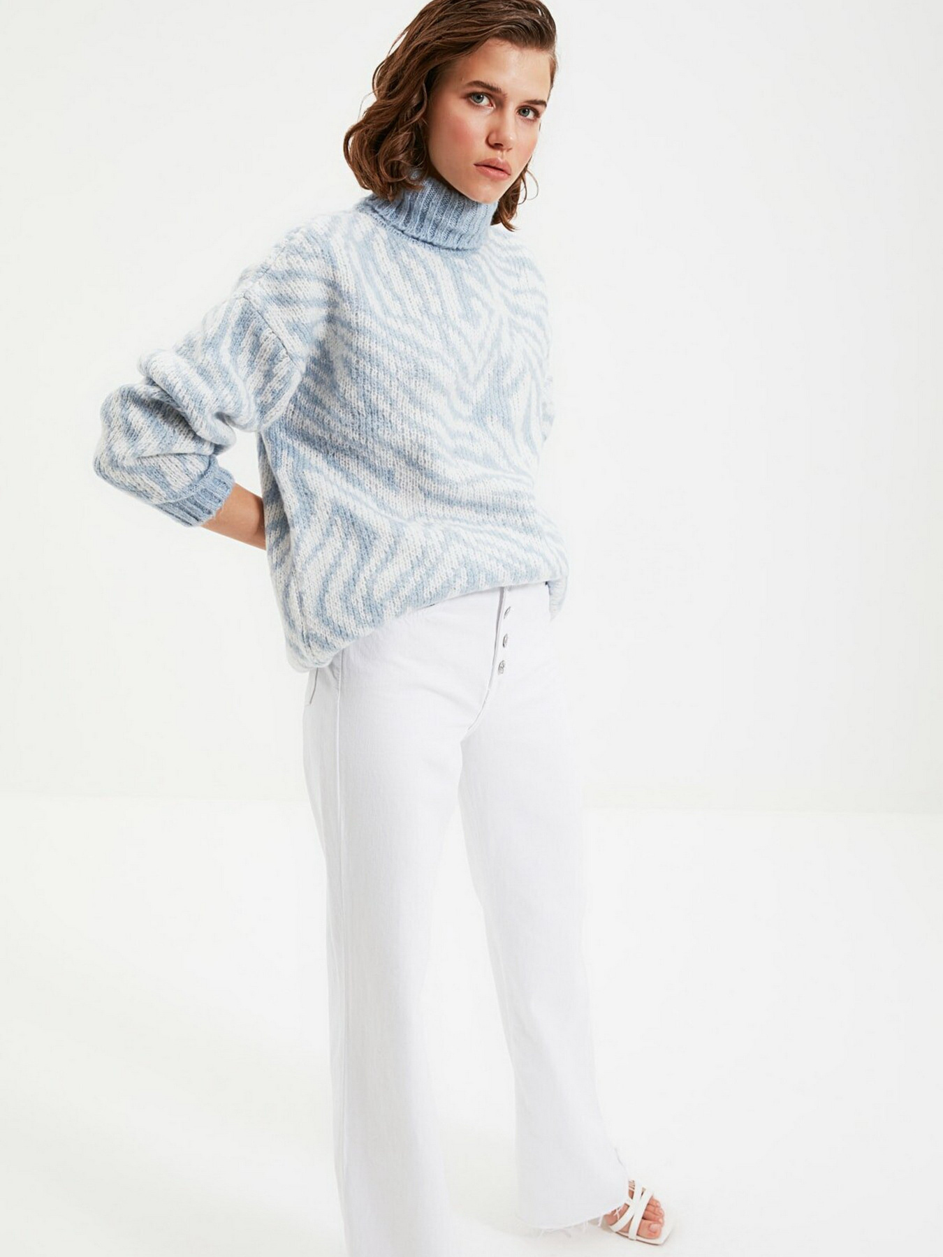 Джемпер Trendyol модель TWOAW22KZ0493/Mavi Фото