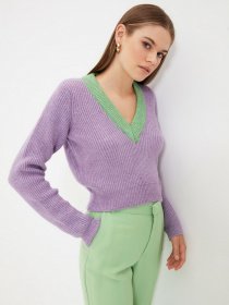 Джемпер Trendyol модель TWOAW22KZ0496/Lila Фото