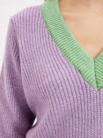 Джемпер Trendyol модель TWOAW22KZ0496/Lila Джемпер Trendyol модель TWOAW22KZ0496/Lila Фото