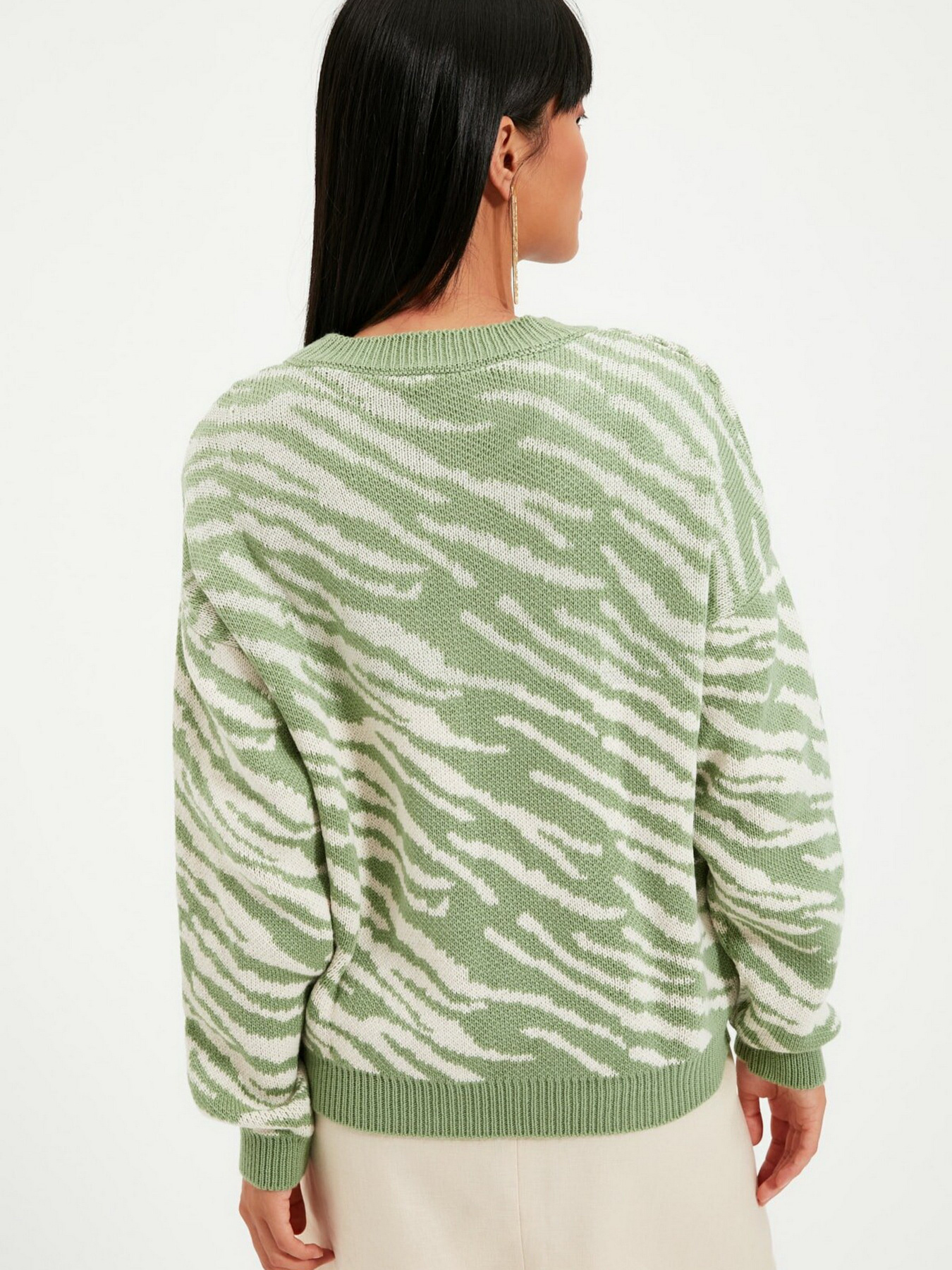 Джемпер Trendyol модель TWOAW22KZ0499/Mint Фото