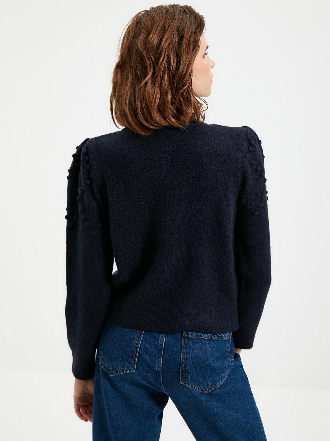 Светр Trendyol модель TWOAW22KZ0506/Lacivert Фото