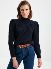 Свитер Trendyol модель TWOAW22KZ0506/Lacivert Фото