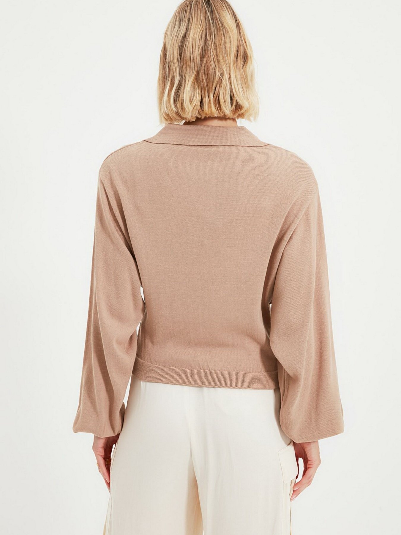 Джемпер Trendyol модель TWOAW22KZ0508/Bej Фото