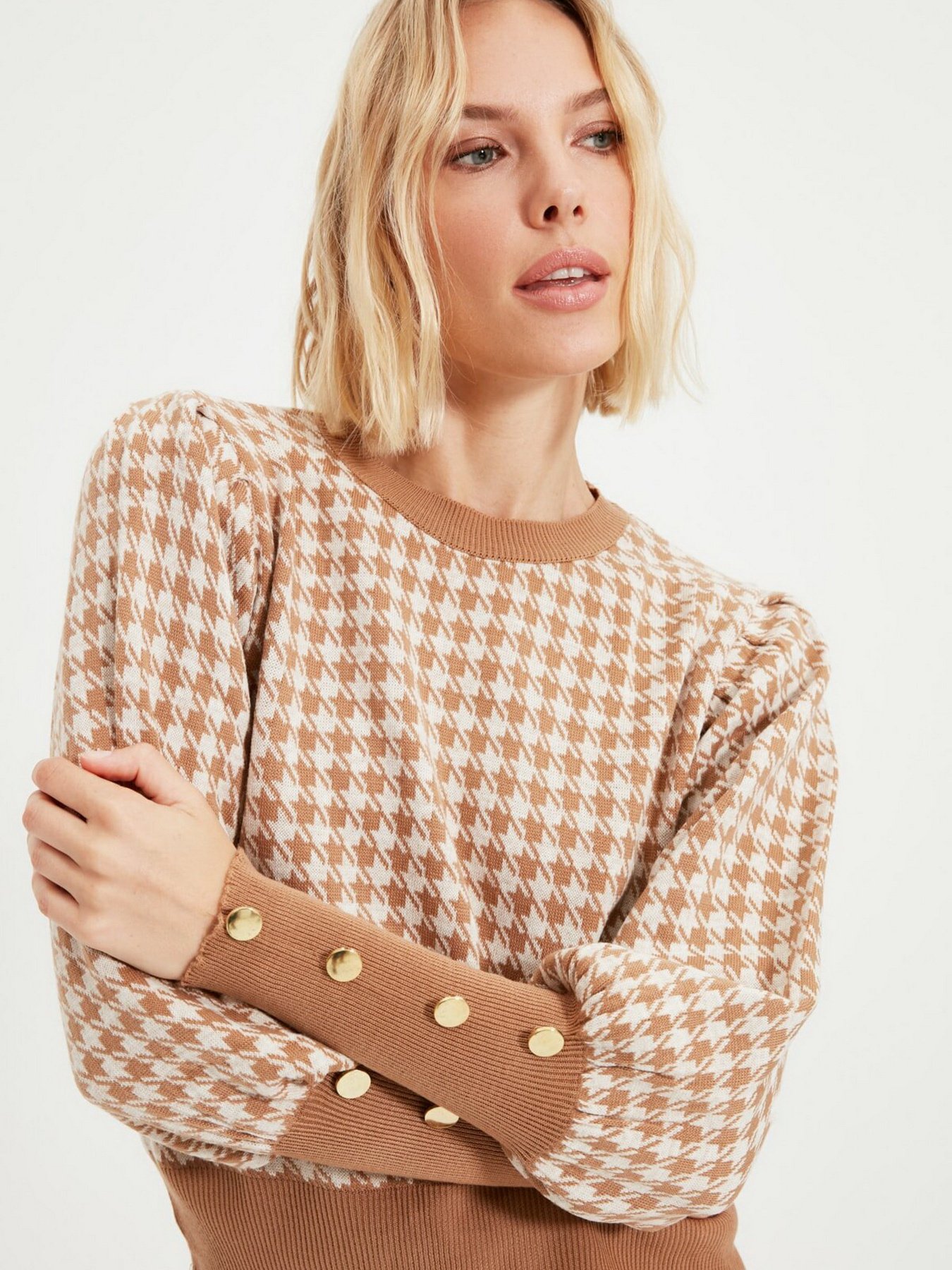 Джемпер Trendyol модель TWOAW22KZ0529/Camel Фото