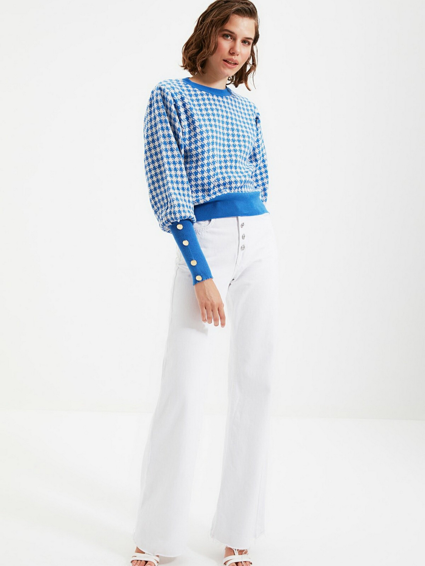 Джемпер Trendyol модель TWOAW22KZ0529/Mavi Фото