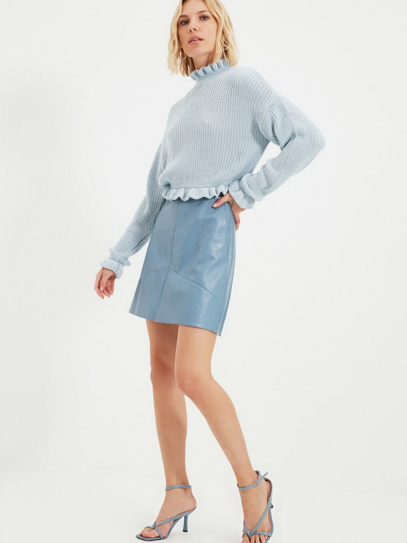 Джемпер Trendyol модель TWOAW22KZ0530/Acik Mavi Фото