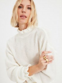 Джемпер Trendyol модель TWOAW22KZ0530/Ekru Фото