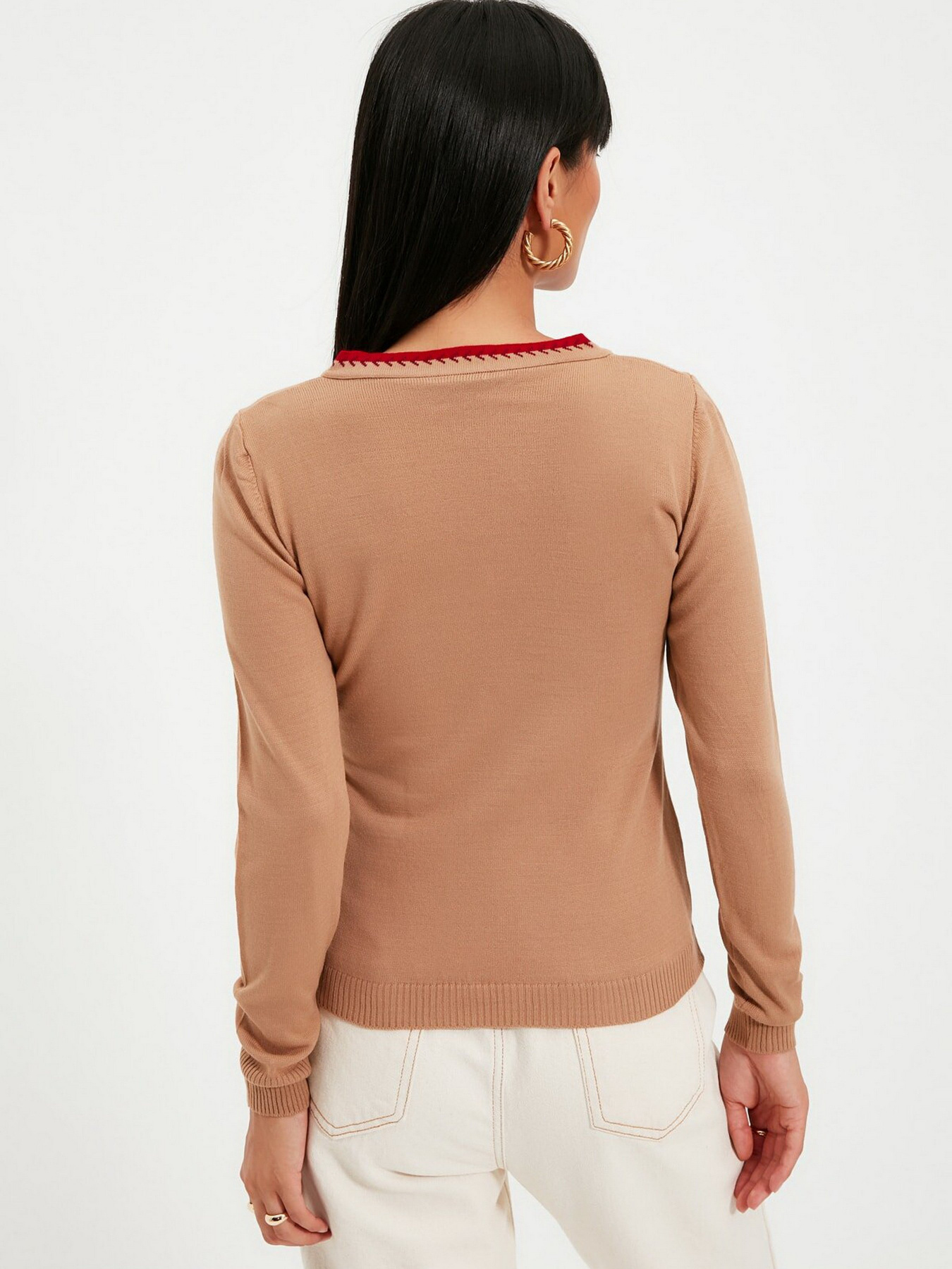 Джемпер Trendyol модель TWOAW22KZ0541/Camel Фото